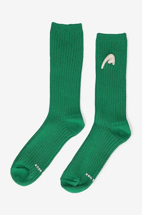 Ader Error socks green color