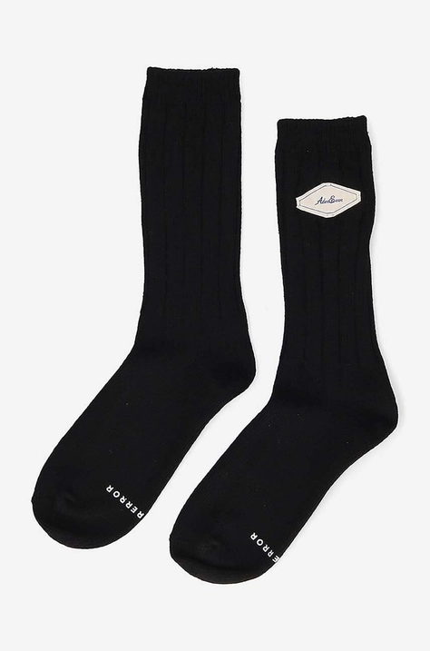 Ader Error socks black color