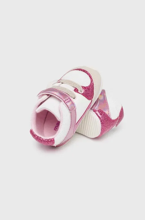 Mayoral Newborn sneakersy niemowlęce kolor różowy