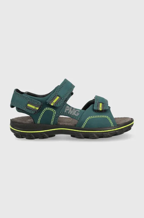 Otroški sandali Primigi zelena barva