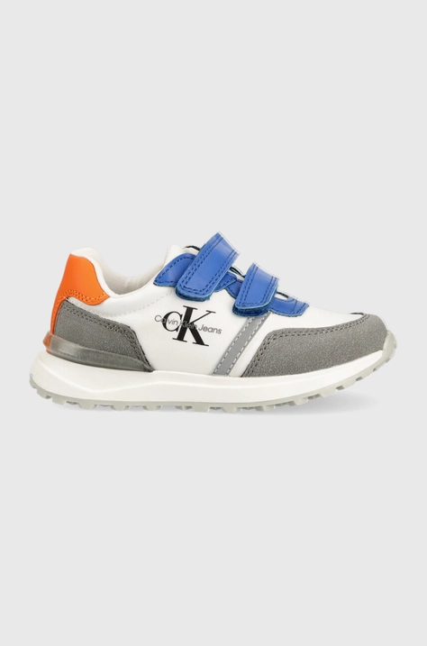 Calvin Klein Jeans sneakersy dziecięce kolor biały