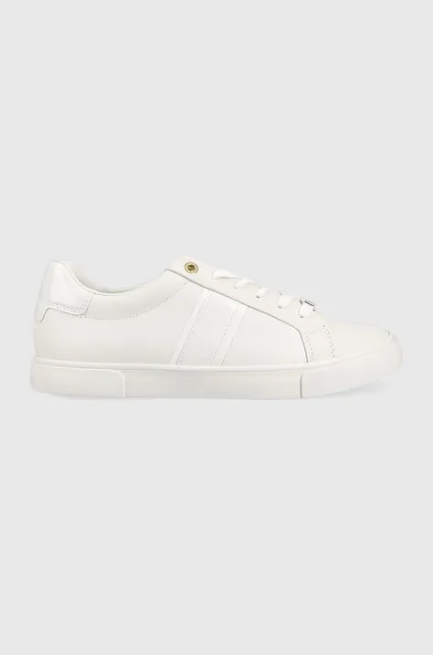 Calvin Klein sneakersy LOW PROFILE VULC LACE UP kolor biały