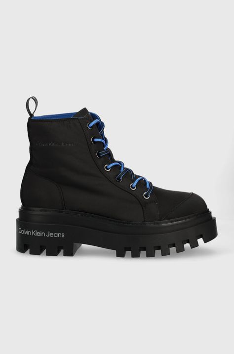 Workery Calvin Klein Jeans TOOTHY COMBAT BOOT SOFTNY