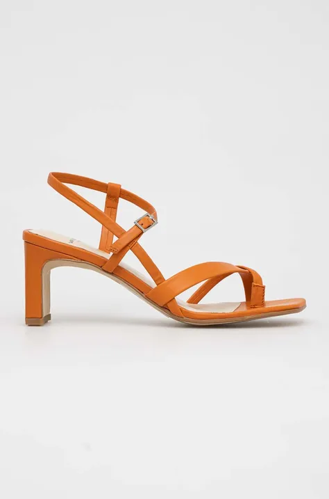 Kožené sandále Vagabond Shoemakers LUISA oranžová farba, 5312.301.44
