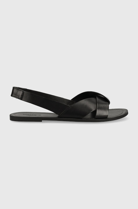 Kožené sandály Vagabond Shoemakers TIA 2.0 dámské, černá barva, 5531-001-20