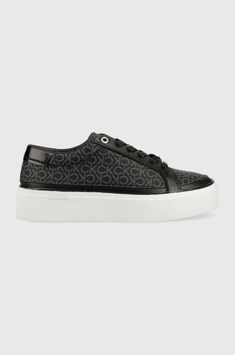 Маратонки Calvin Klein CUPSOLE FLATFORM LACE UP - MONO