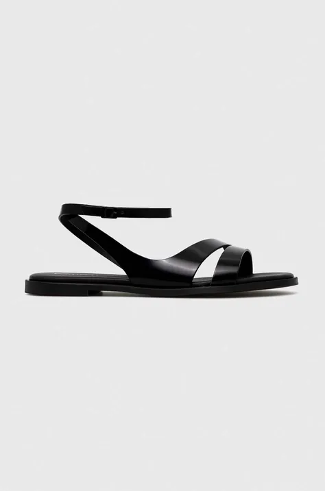 Kožené sandály Calvin Klein ALMOND SANDAL