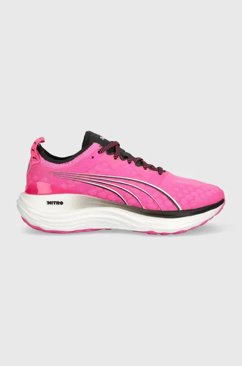 Tekaški čevlji Puma ForeverRun Nitro roza barva