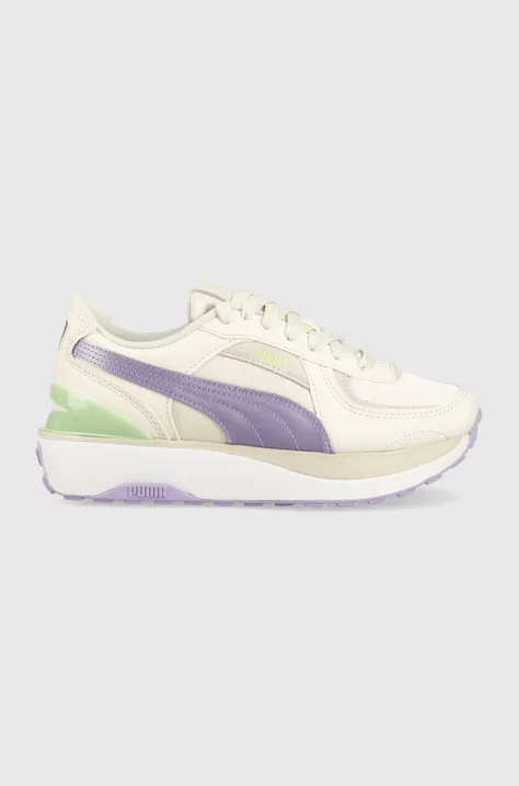 Puma sneakersy Cruise Rider NU Satin Wns kolor beżowy