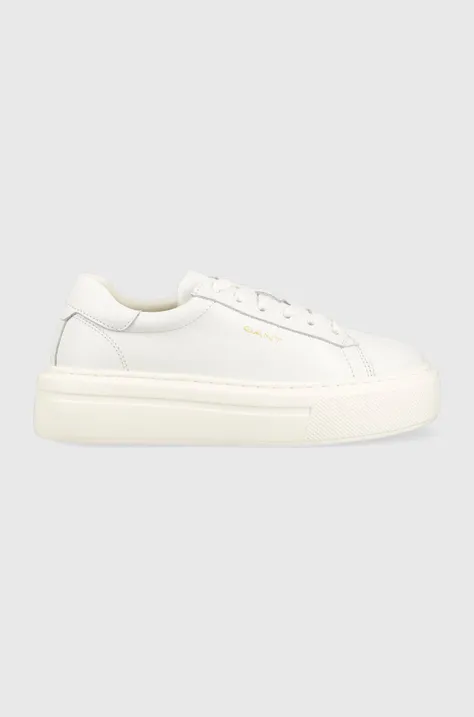 Шкіряні кросівки Gant Alincy колір білий