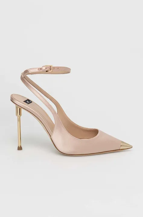 Γόβες παπούτσια Elisabetta Franchi χρώμα: ροζ