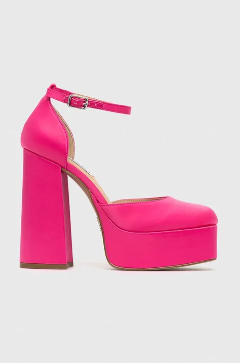 Туфлі Steve Madden Tamy колір рожевий каблук блок SM11002323