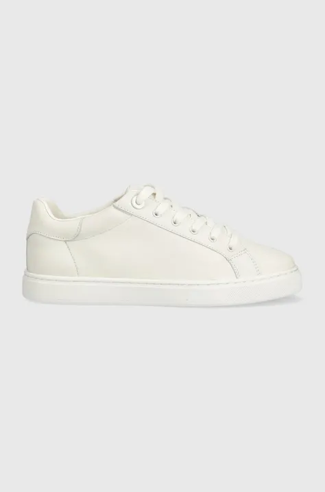 Δερμάτινα αθλητικά παπούτσια Aldo Woolly χρώμα: άσπρο, 13542969.WOOLLY