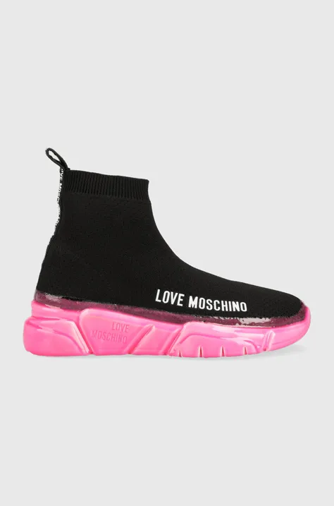 Love Moschino sneakersy Sneakerd Running 35 kolor czarny JA15463G1G