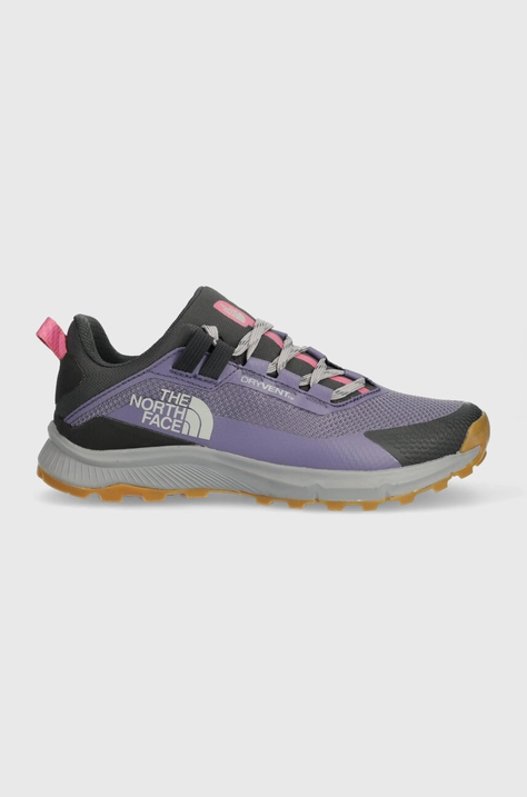 Παπούτσια The North Face Cragstone Waterproof χρώμα: μοβ