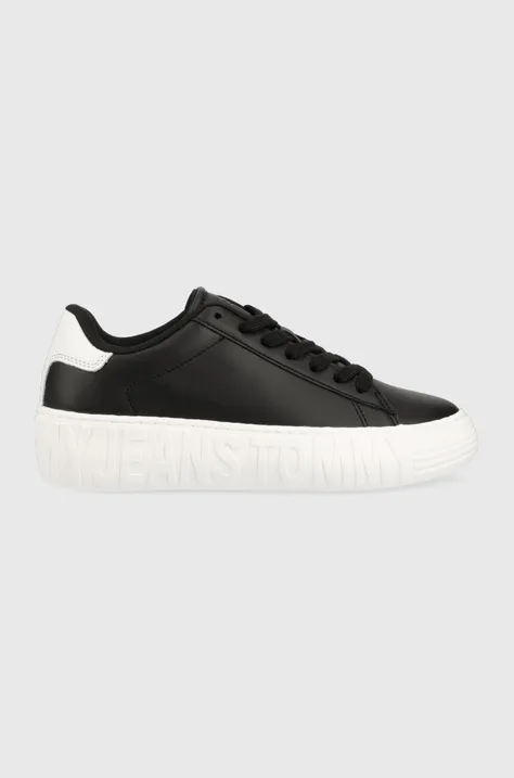 Tommy Jeans sneakers din piele NEW CUPSOLE LEATHER