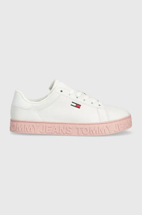 Шкіряні кросівки Tommy Jeans COOL SNEAKER SEASON