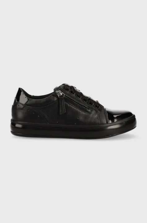 Geox sneakersy D LEELU kolor czarny D35FFE 08502 C9999
