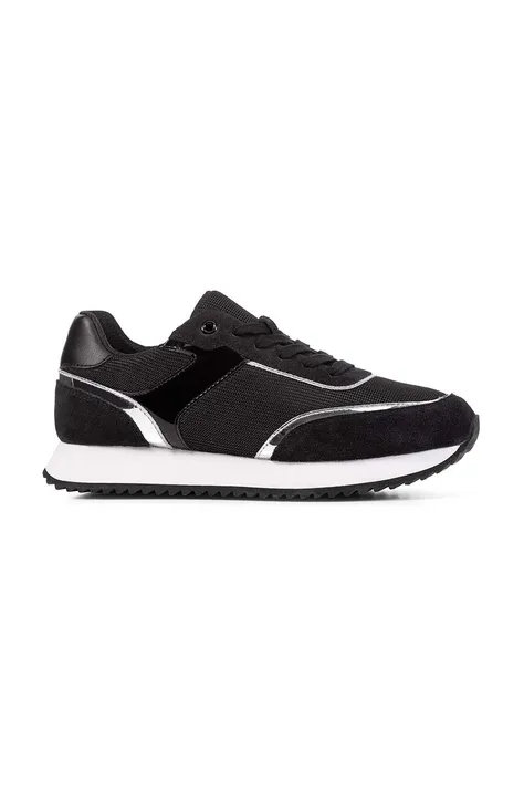 Sneakers boty Geox D DORALEA A černá barva, D35RTA 01422 C9999