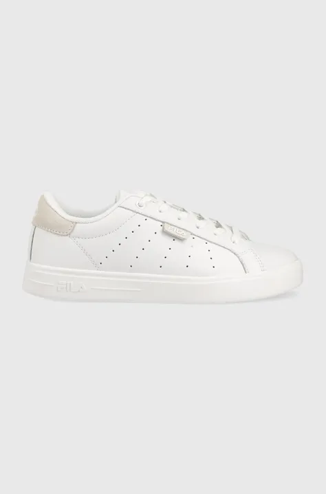 Δερμάτινα αθλητικά παπούτσια Fila LUSSO χρώμα: άσπρο
