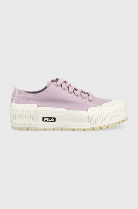 Fila tenisówki CITYBLOCK PLATFORM damskie kolor fioletowy FFW0260