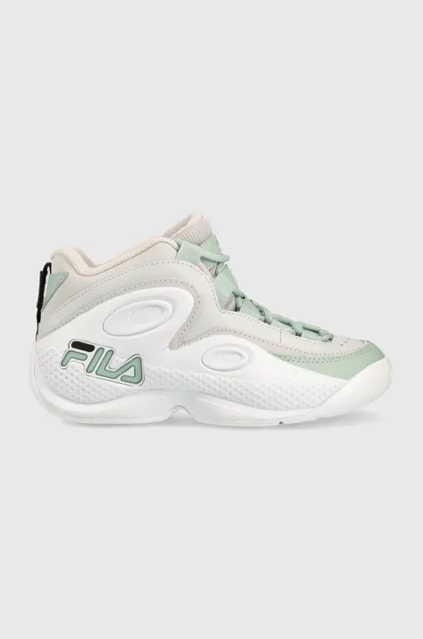 Αθλητικά παπούτσια Fila Grant Hill 3 Mid χρώμα: άσπρο