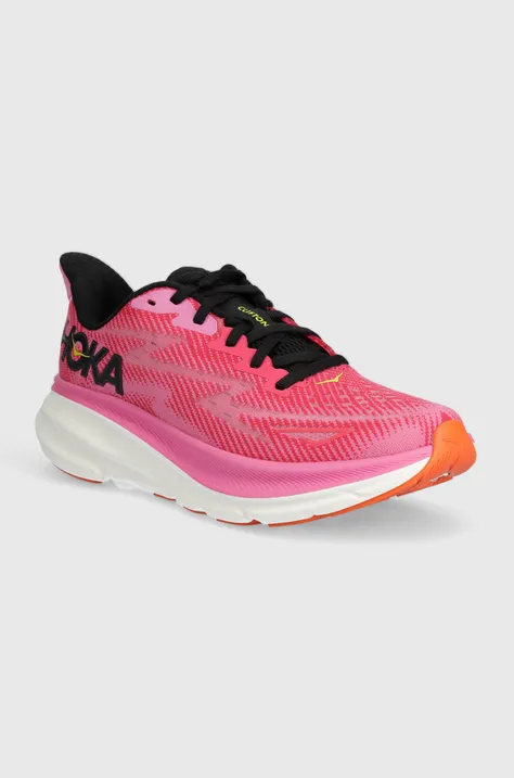 Обувь для бега Hoka One One Clifton 9 цвет розовый 1127896