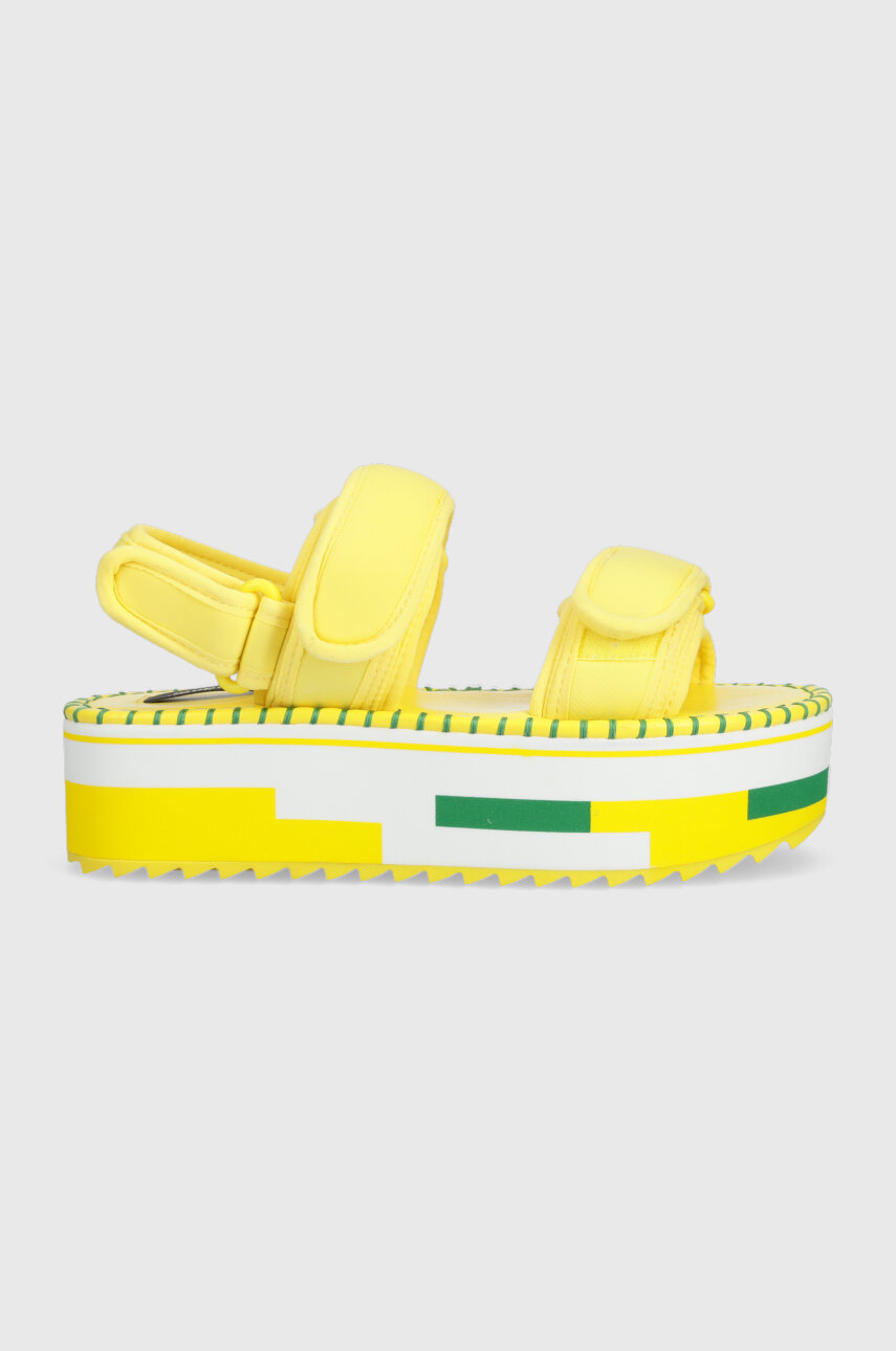 Sandly Desigual dmsk, lut barva, na platform, 23SSSA05.8023