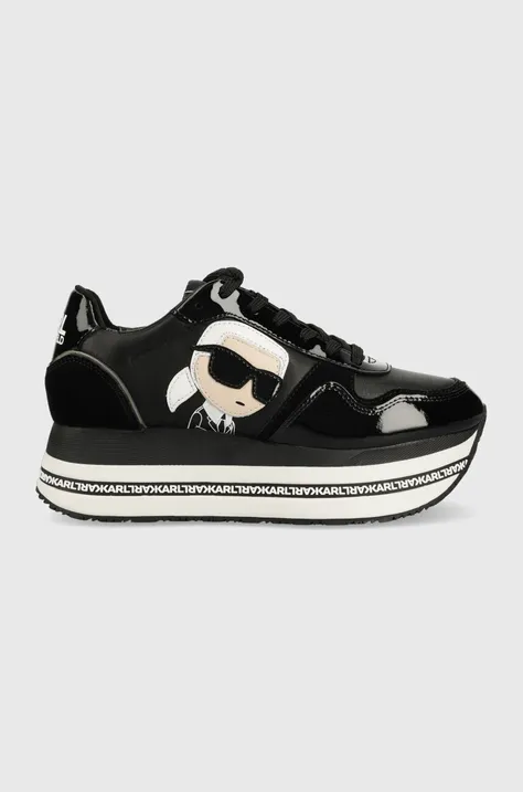 Sneakers boty Karl Lagerfeld VELOCITA MAX černá barva, KL64930N