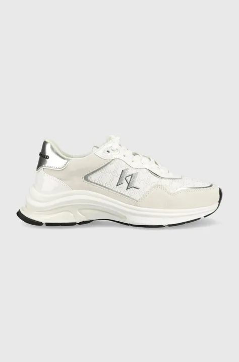 Karl Lagerfeld sneakersy LUX FINESSE kolor biały KL63165
