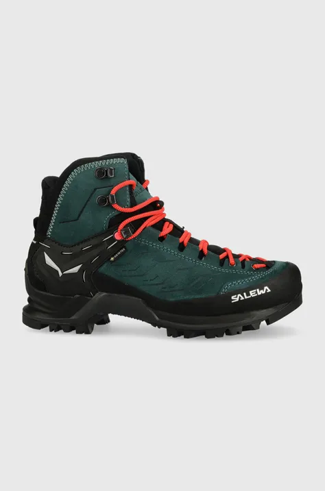 Παπούτσια Salewa Mountain Trainer Mid GTX χρώμα: πράσινο