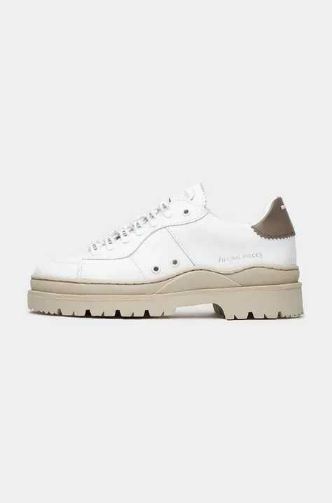 Filling Pieces leather sneakers Court Serrated white color 89128861002