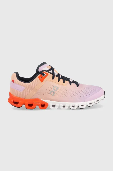 On-running running shoes Cloudflow orange color