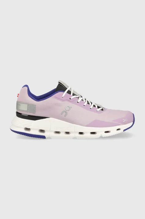 On-running running shoes Cloudnova Form violet color