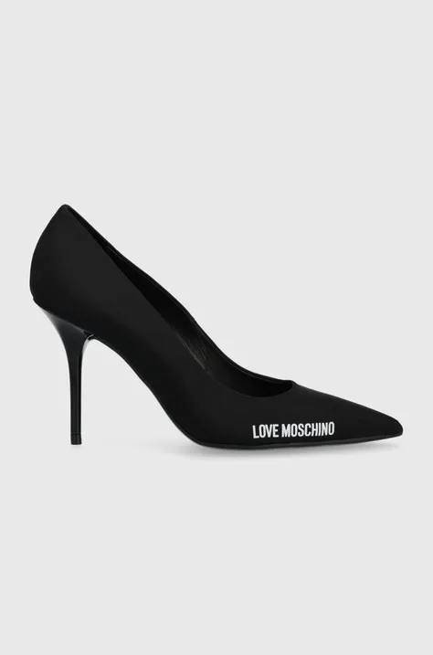 Туфлі Love Moschino колір чорний JA10089G0GIM0000