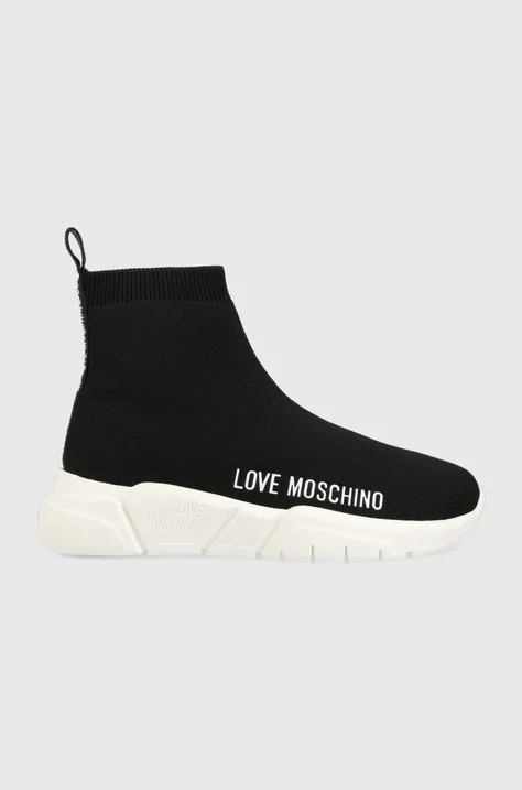 Love Moschino sneakersy kolor czarny JA15343G0GIZ4000