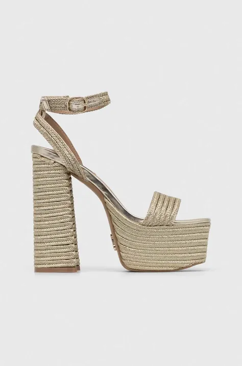 Сандалі Steve Madden Layered колір золотий SM11002428