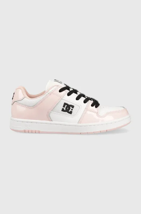 Sneakers boty DC Manteca růžová barva, ADJS100161