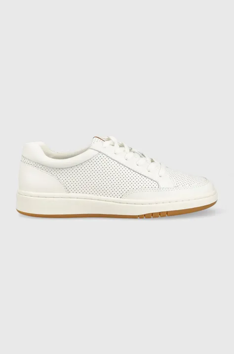 Δερμάτινα αθλητικά παπούτσια Lauren Ralph Lauren Hailey χρώμα: άσπρο, 802904467001