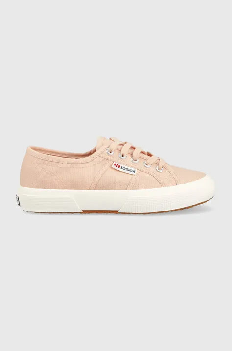 Πάνινα παπούτσια Superga 2750 COTU CLASSIC χρώμα: ροζ, S000010