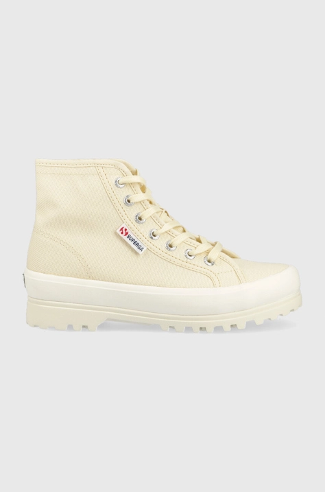 Superga tenisi 2341 ALPINA femei, culoarea bej, S00GXG0