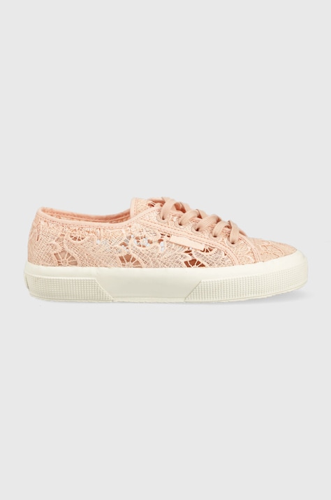 Кеды Superga 2750 MACRAME женские цвет розовый S81219W