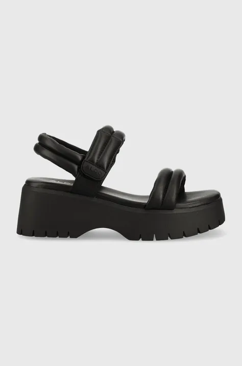 Sandále Aldo Mcguire dámske, čierna farba, na platforme, 13568590.Mcguire