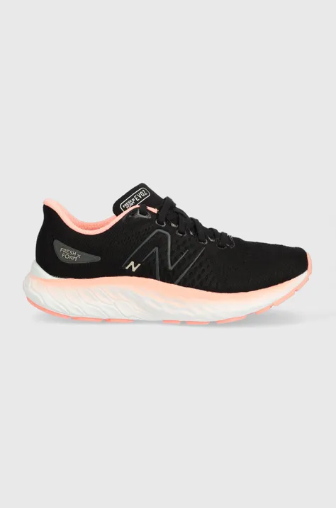 Παπούτσια για τρέξιμο New Balance Fresh Foam Evoz v2 χρώμα: μαύρο