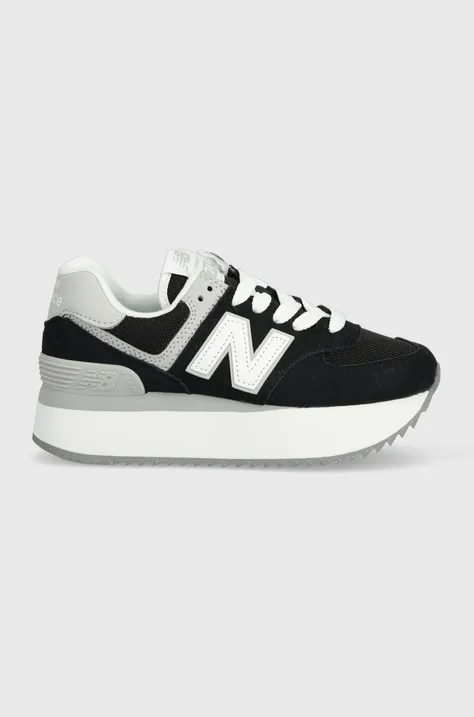 New Balance sneakers WL574ZSA black color
