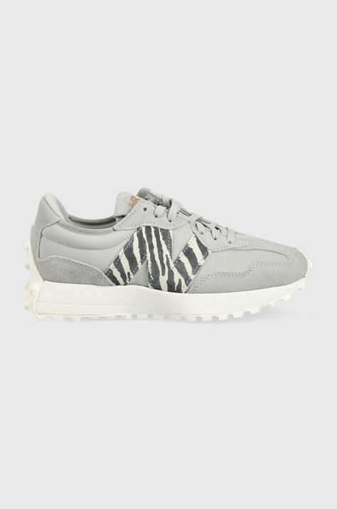 Tenisky New Balance WS327PI šedá barva