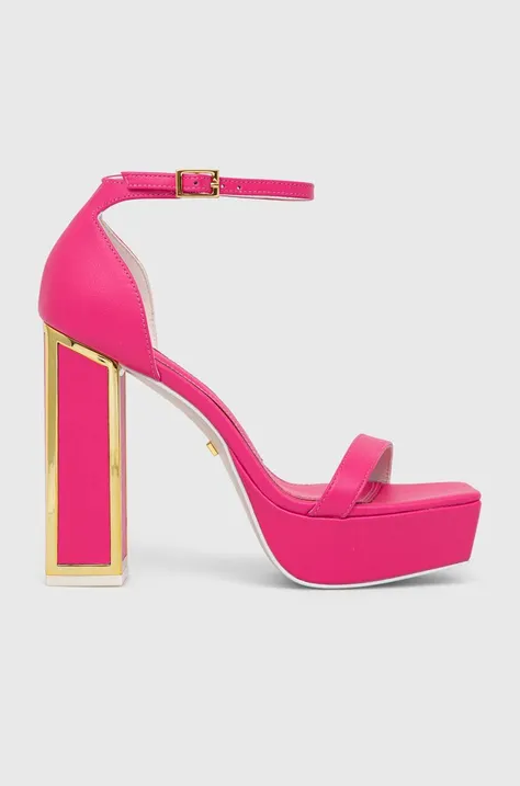 Usnjeni sandali Kat Maconie Missy roza barva