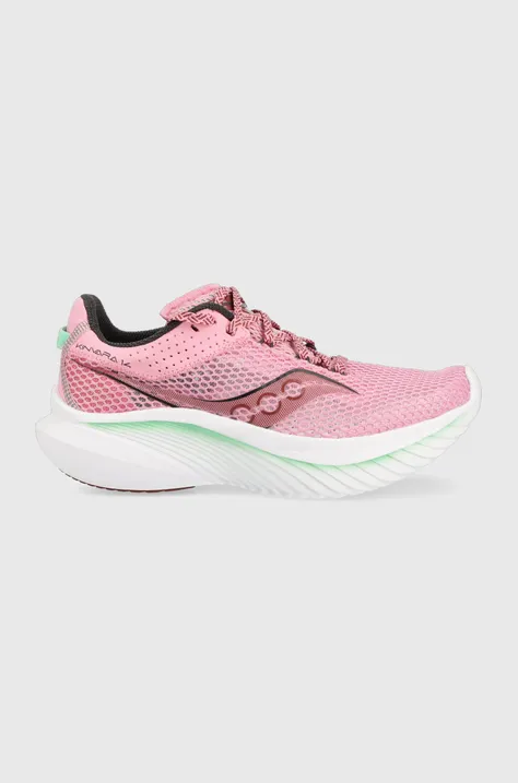 Běžecké boty Saucony Kinvara růžová barva