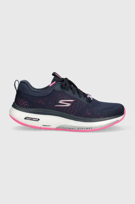 Αθλητικά παπούτσια Skechers GOwalk Workout Walker χρώμα: ναυτικό μπλε