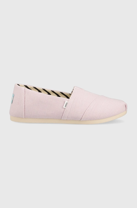 Espadrile Toms Alpargata roza barva